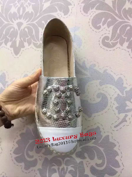 Chanel Espadrilles CH1400 Silver