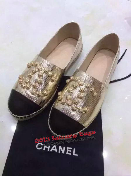 Chanel Espadrilles CH1401 Gold