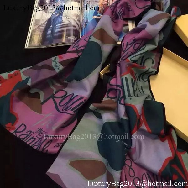 Burberry Scarves Cashmere BUR28 Lavender