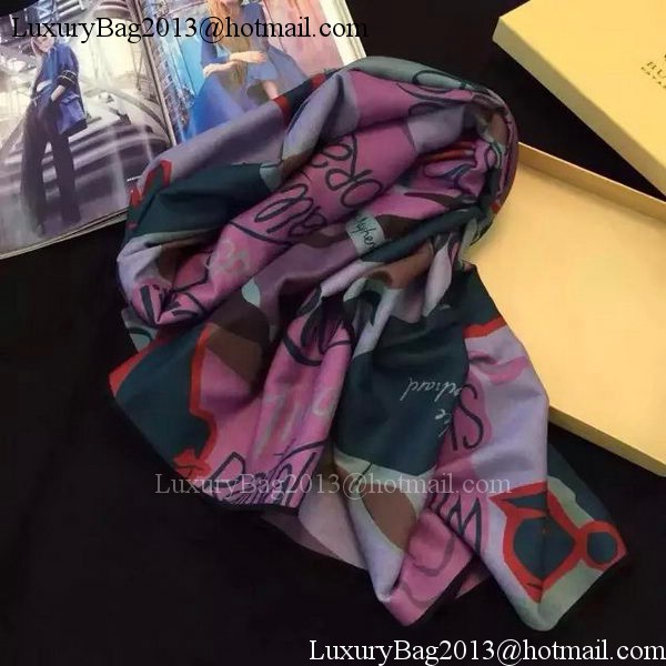 Burberry Scarves Cashmere BUR28 Lavender