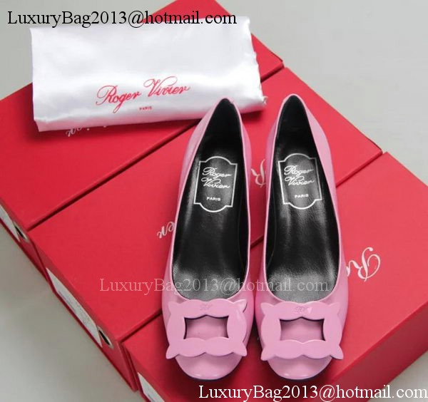 Roger Vivier Patent Leather RV283 Pink