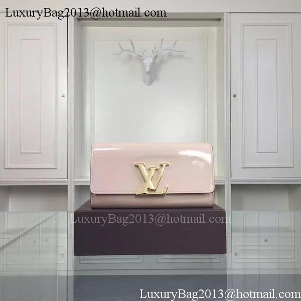 Louis Vuitton Vivienne Patent Leather LV Long Wallet M31637 Pink