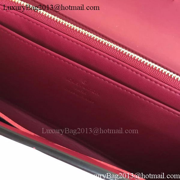 Louis Vuitton Vivienne Patent Leather LV Long Wallet M31637 Puple