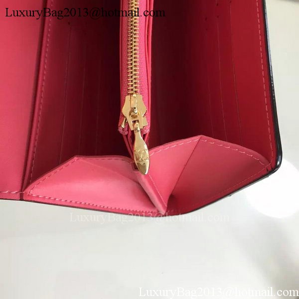 Louis Vuitton Vivienne Patent Leather LV Long Wallet M31637 Rose