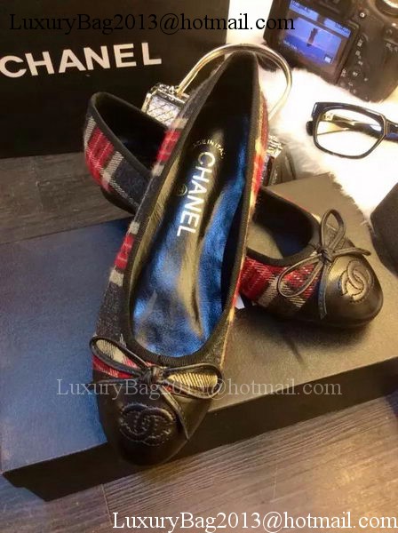 Chanel Ballerina Flat CH1462 Black