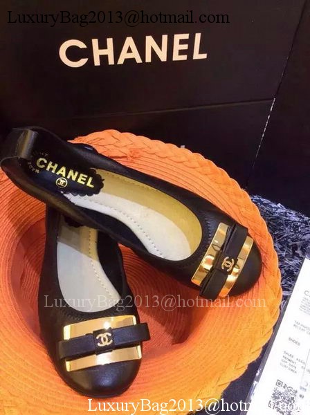 Chanel Ballerina Flat CH1516 Black