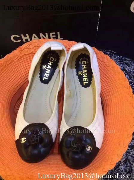 Chanel Ballerina Flat CH1522 White