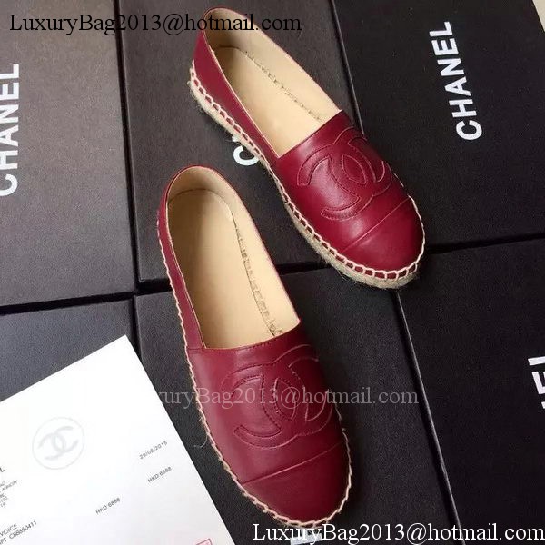 Chanel Espadrilles CH1511 Red