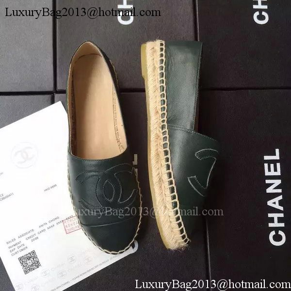 Chanel Espadrilles CH1512 Green