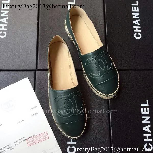 Chanel Espadrilles CH1512 Green