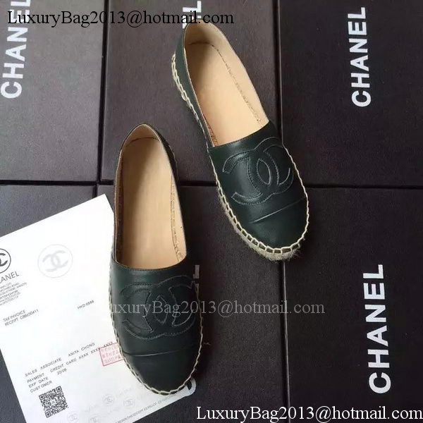 Chanel Espadrilles CH1512 Green