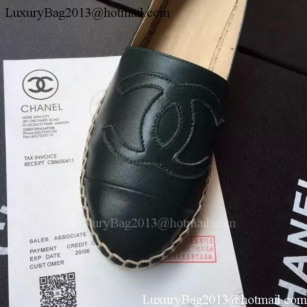 Chanel Espadrilles CH1512 Green