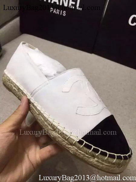 Chanel Espadrilles Canvas CH1450 White