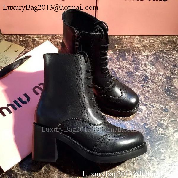 miu miu Ankle Boot MM393 Black