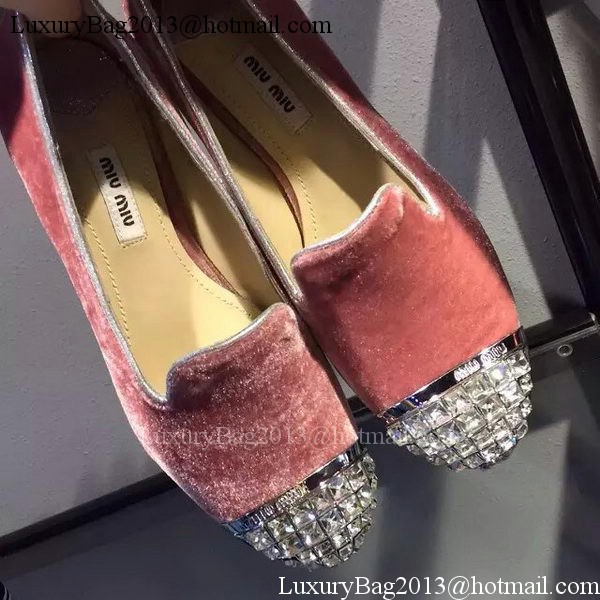 miu miu Ballerina Flat MM379 Pink