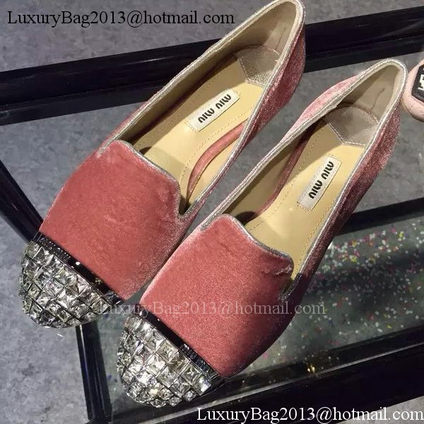 miu miu Ballerina Flat MM379 Pink