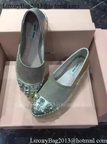 miu miu Casual Shoes MM351 Grey