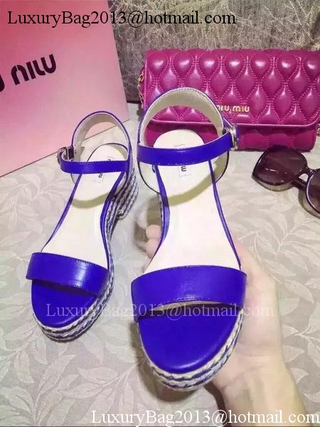 miu miu Sandal MM367 Blue