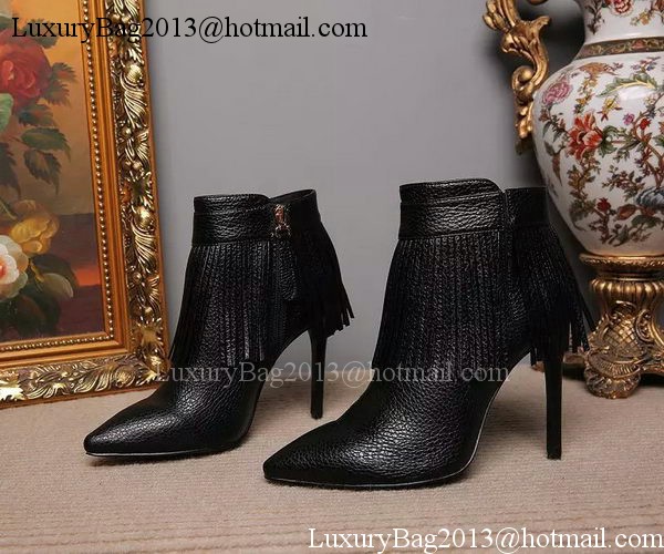 Valentino Ankle Boot Leather VT633 Black