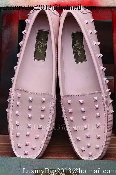 Valentino Leather Flat VT605 Pink