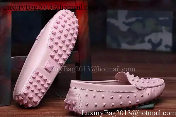 Valentino Leather Flat VT605 Pink