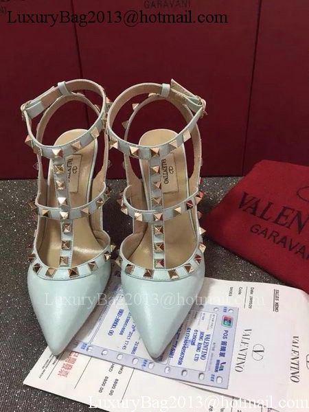 Valentino Leather Pump VT653 Light Green