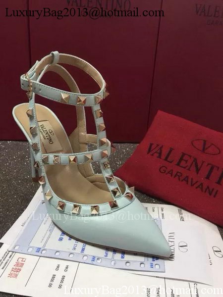 Valentino Leather Pump VT653 Light Green