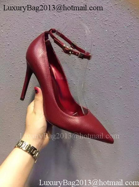 Valentino Leather Pump VT697 Red