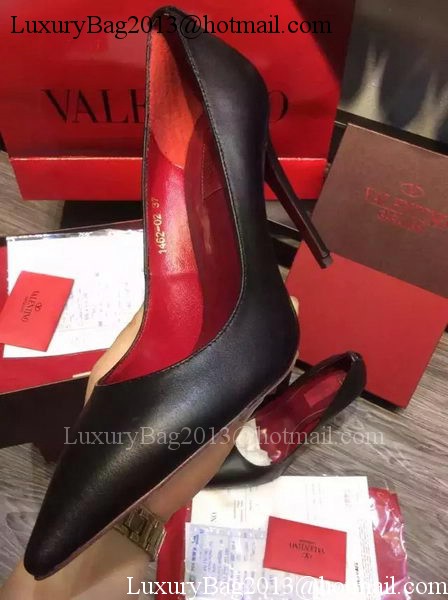 Valentino Leather Pump VT698 Black