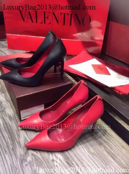 Valentino Leather Pump VT698 Black