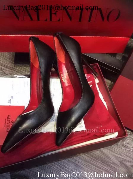 Valentino Leather Pump VT698 Black