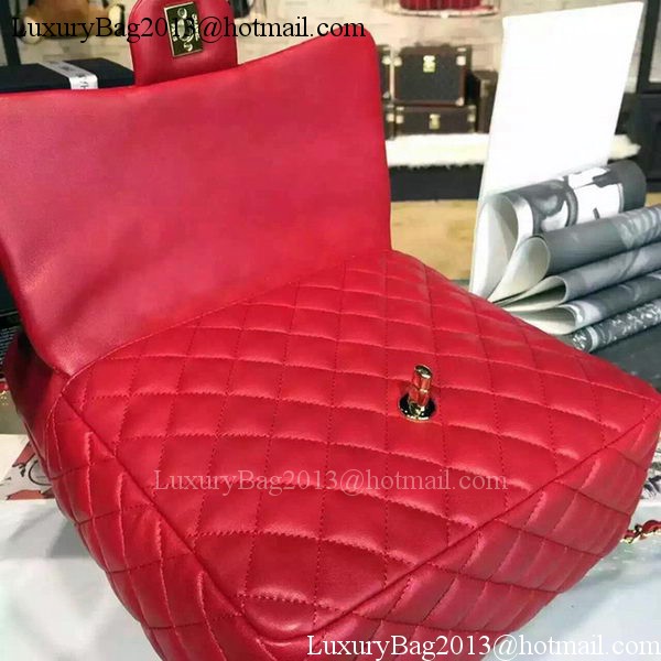 Chanel Backpack Original Sheepskin Leather A94430 Red