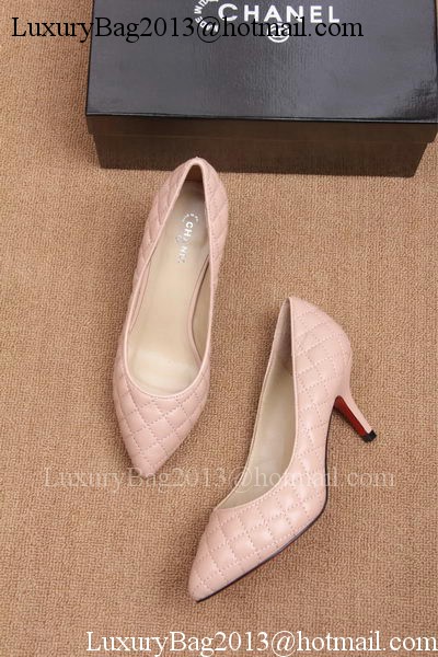 Chanel 60mm Pump Lambskin Leather CH1678 Pink