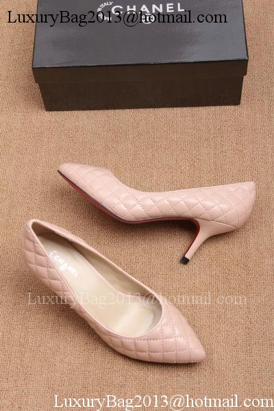 Chanel 60mm Pump Lambskin Leather CH1678 Pink