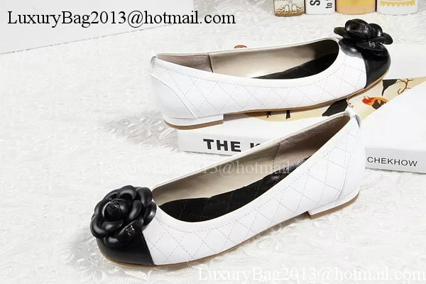 Chanel Ballerina Flat CH1670 White