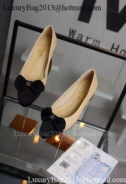 Chanel Leather Flat CH1690 Apricot