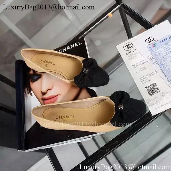 Chanel Leather Flat CH1690 Apricot