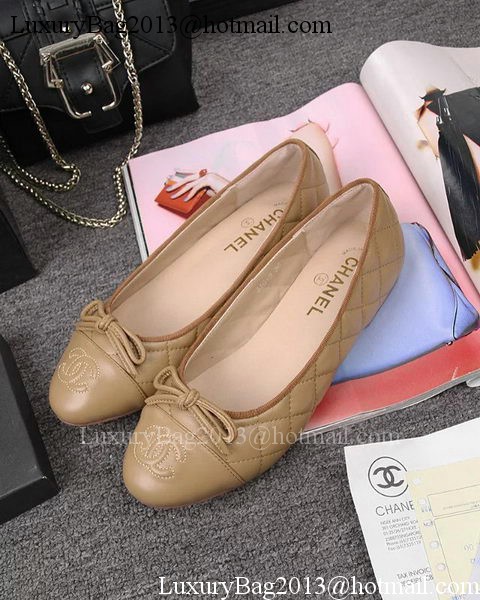 Chanel Ballerina Flat CH1705 Apricot