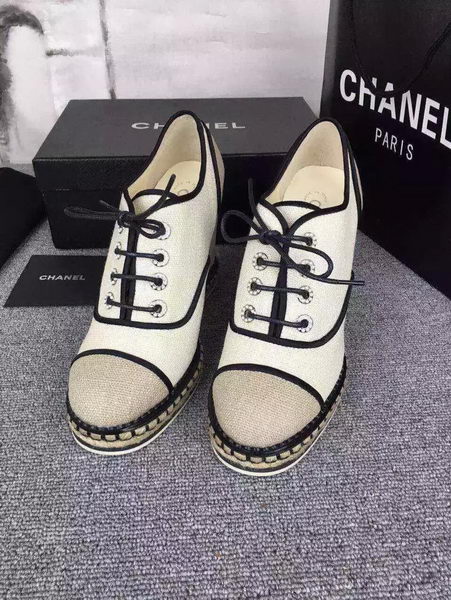 Chanel Wedges CH1694 Apricot