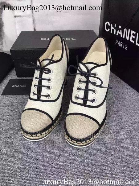 Chanel Wedges CH1694 Apricot