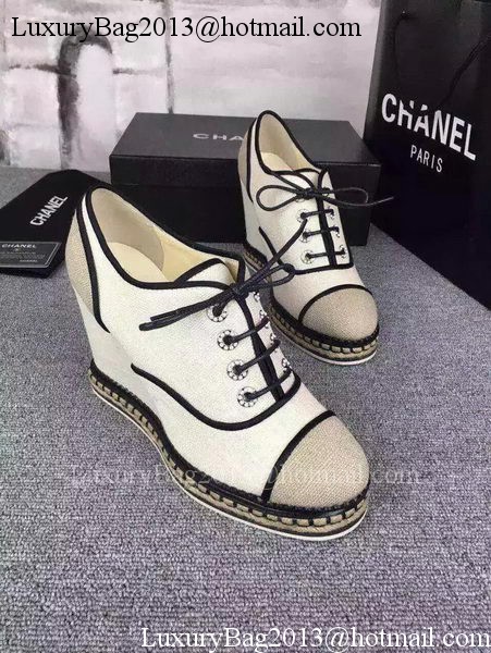 Chanel Wedges CH1694 Apricot