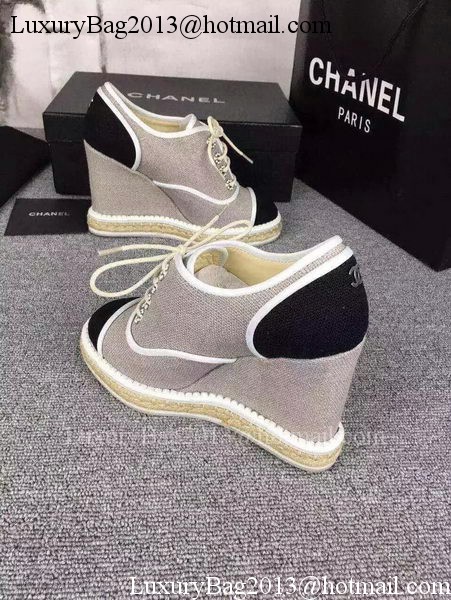 Chanel Wedges CH1694 Grey