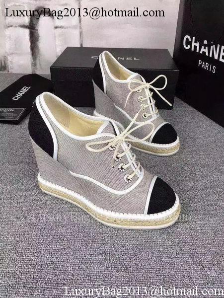 Chanel Wedges CH1694 Grey