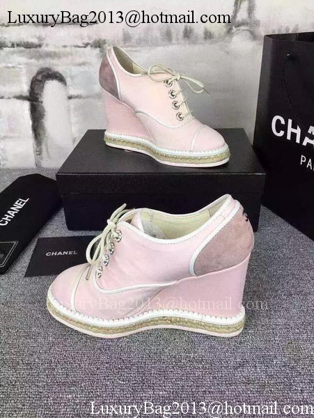 Chanel Wedges CH1694 Pink