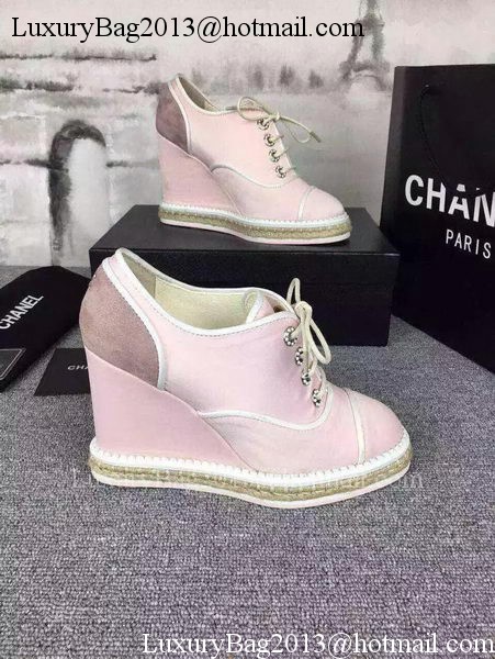 Chanel Wedges CH1694 Pink