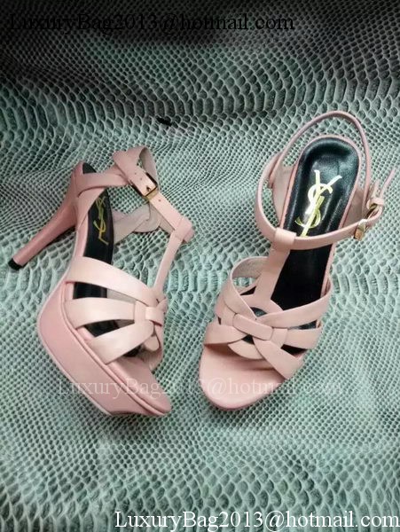 Yves Saint Laurent 20mm Platform 130mm Sandal YSL305 Pink