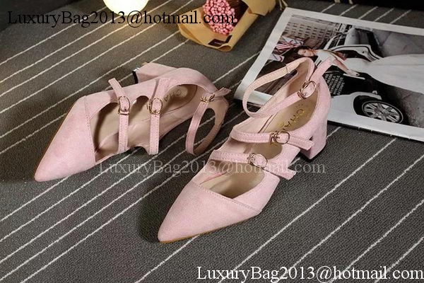 Chanel 60mm Leather Pump CH1751 Pink