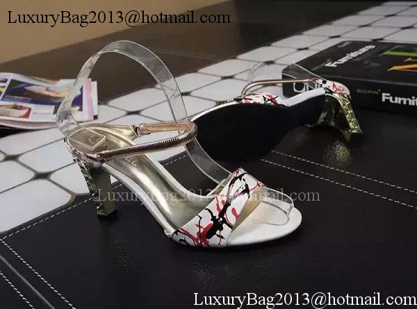 Chanel 80mm Sandals CH1741 Silver