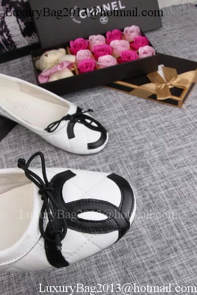 Chanel Ballerina Flat CH1731 White