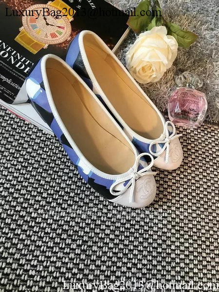 Chanel Ballerina Flat CH1736 White